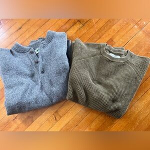 Men REI sweaters bundle